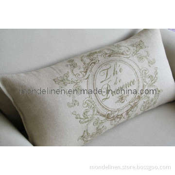 Linen Printed Pillowcase Cushions (CS-002)